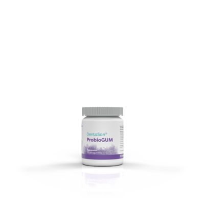 Sie sehen eine Packung DentaSan ProbioGUM, Produktbild: 01 DentaSan ProbioGUM, A-Nr.: 5160949 - 01