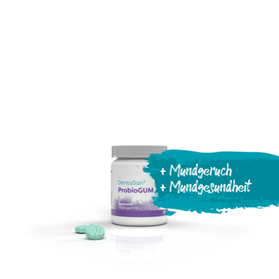 Sie sehen eine Packung DentaSan ProbioGUM, Produktbild: 03 DentaSan ProbioGUM, A-Nr.: 5160949 - 03