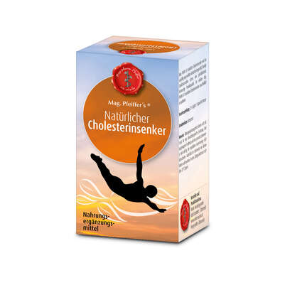 Sie sehen eine Packung Mag. Pfeiffer’s® Natürlicher Cholesterinsenker, Produktbild: 02 Mag. Pfeiffer’s® Natürlicher Cholesterinsenker, A-Nr.: 4279401 - 02