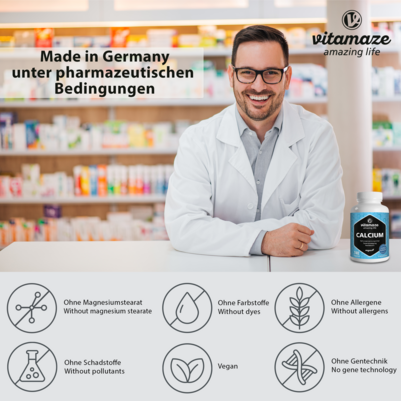 Vitamaze Calcium 400mg vegan, A-Nr.: 5179535 - 03