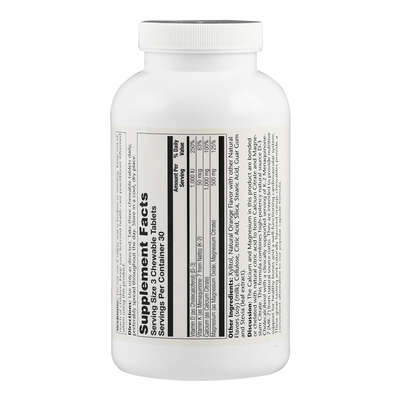 Supplementa Cal-Mag Citrat + D3 &amp; K2 Kautabletten, A-Nr.: 5573568 - 02