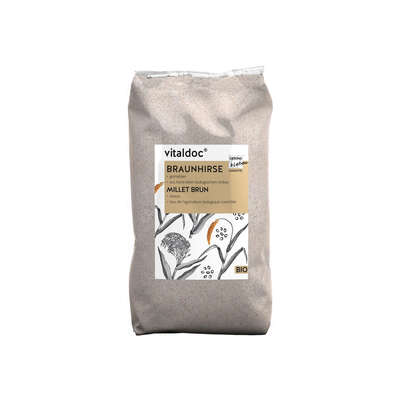vitaldoc® BIO Braunhirse, gemahlen, A-Nr.: 5619572 - 02