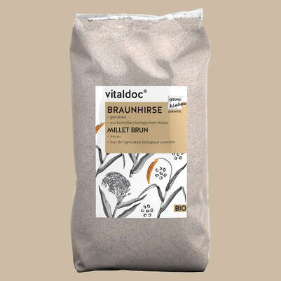 vitaldoc® BIO Braunhirse, gemahlen, A-Nr.: 5619572 - 03