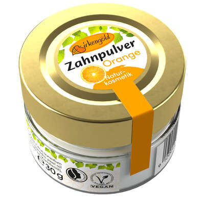 Birkengold Zahnpulver Orange, A-Nr.: 5160286 - 02
