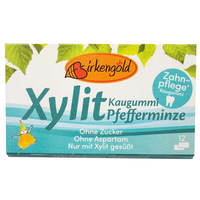 Birkengold Kaugummi Pfefferminze, A-Nr.: 5160317 - 02