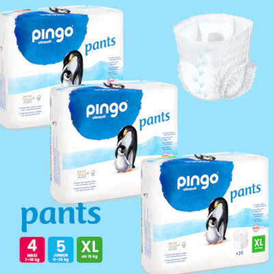 Bio Windeln Nr.1 New Born 2-5kg Pinguin – Pingo Swiss, A-Nr.: 4559514 - 02