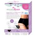 Bio Inkontinenz Maxislip - High Waist - Größe M - Schwarz - MASMI, A-Nr.: 5777070 - 01