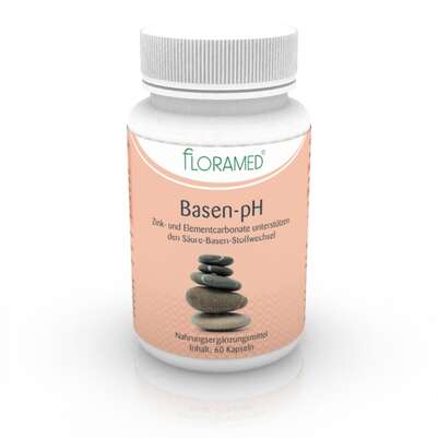 Sie sehen eine Packung Floramed Basen-pH, Produktbild: 02 Floramed Basen-pH, A-Nr.: 4389934 - 02