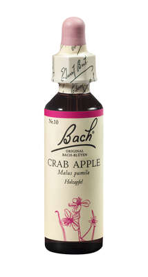 Sie sehen eine Packung Bach®-Blüte Nr. 10 Crab Apple (Holzapfel), Produktbild: 01 Bach®-Blüte Nr. 10 Crab Apple (Holzapfel), A-Nr.: 5322889 - 01