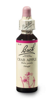 Sie sehen eine Packung Bach®-Blüte Nr. 10 Crab Apple (Holzapfel), Produktbild: 03 Bach®-Blüte Nr. 10 Crab Apple (Holzapfel), A-Nr.: 5322889 - 03