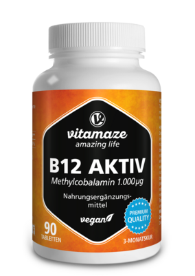 Vitamaze B12 Aktiv 1000mcg vegan, A-Nr.: 5179682 - 01