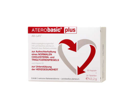 Sie sehen eine Packung ATERObasic® plus, Produktbild: 01 ATERObasic® plus, A-Nr.: 5384809 - 01