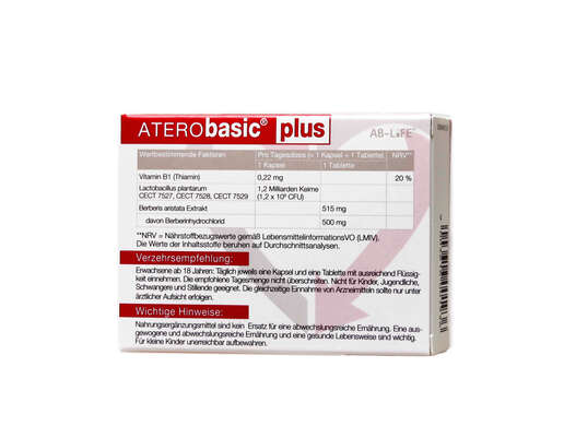 Sie sehen eine Packung ATERObasic® plus, Produktbild: 02 ATERObasic® plus, A-Nr.: 5384809 - 02