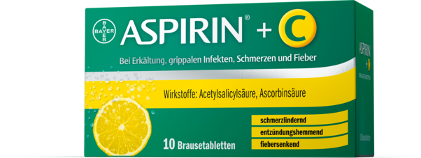 Aspirin® +C - Brausetabletten, A-Nr.: 0004386 - 01