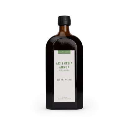 Sie sehen eine Packung Kasimir und Lieselotte Artemisia Annua Pflanzenauszug alkoholfrei 500 ml, Produktbild: 01 Kasimir und Lieselotte Artemisia Annua Pflanzenauszug alkoholfrei 500 ml, A-Nr.: 5176838 - 01