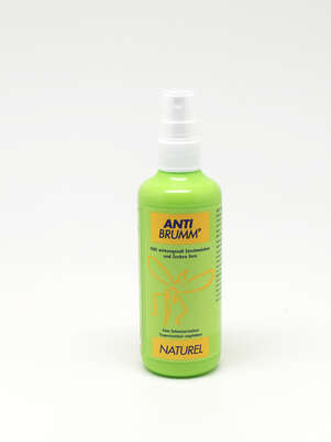 Sie sehen eine Packung Anti Brumm naturel 150ml, Produktbild: 03 Anti Brumm naturel 150ml, A-Nr.: 3570614 - 03