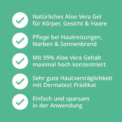 Casida Aloe Vera Gel für Haut &amp; Haare, A-Nr.: 5331931 - 03