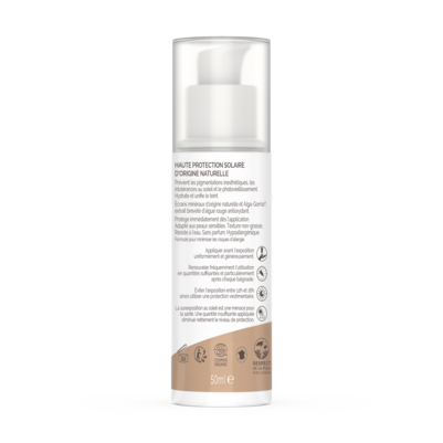 Alga Maris getönte Sonnencreme bio für Gesicht LSF 50 beige LdB, A-Nr.: 4610066 - 02