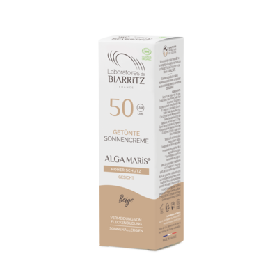 Alga Maris getönte Sonnencreme bio für Gesicht LSF 50 beige LdB, A-Nr.: 4610066 - 03