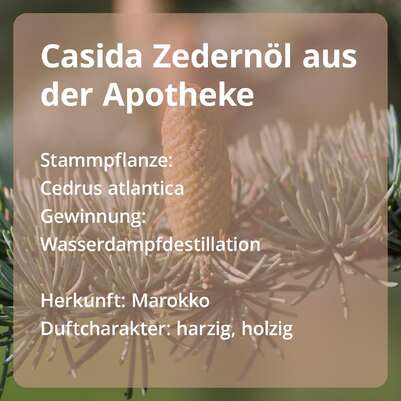 Sie sehen eine Packung Zedernöl, Produktbild: 02 Zedernöl, A-Nr.: 5679309 - 02