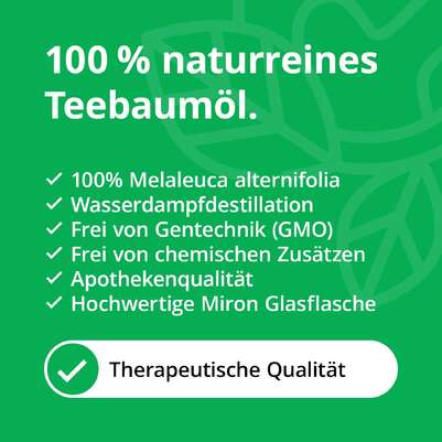 Sie sehen eine Packung Teebaumöl, Produktbild: 05 Teebaumöl, A-Nr.: 5178518 - 05
