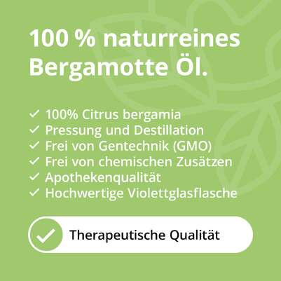 Sie sehen eine Packung Bergamotte Öl, Produktbild: 05 Bergamotte Öl, A-Nr.: 5296353 - 05