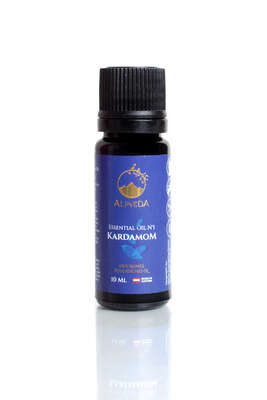Sie sehen eine Packung Ätherisches Öl Kardamom, Produktbild: 01 Ätherisches Öl Kardamom, A-Nr.: 5431621 - 01