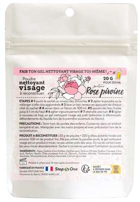 Gesichtsreiniger in Pulverform Pfingstrose StepOne 20gr = 250ml Cleaenser, A-Nr.: 5838127 - 01