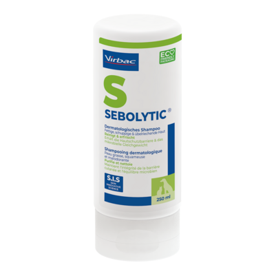 Allerderm Shampoo Sebolytic - Dermatologisches Shampoo für Hunde und Katzen, A-Nr.: 5860799 - 01