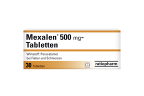 Mexalen® 500 mg Tabletten, A-Nr.: 3909774 - 01