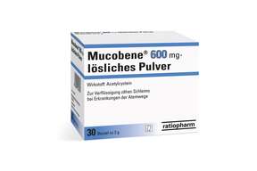 Mucobene® 600 mg lösliches Pulver, A-Nr.: 1269767 - 01
