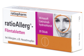 ratioAllerg® Filmtabletten, A-Nr.: 2433631 - 01