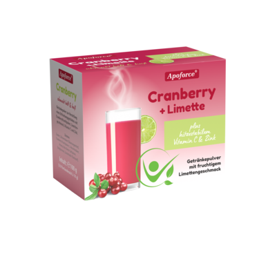 Apoforce® Cranberry mit Limettengeschmack, A-Nr.: 3747403 - 01