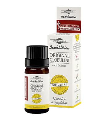 Sie sehen eine Packung Murnauers Bachblüten Original Globulini, Produktbild: 01 Murnauers Bachblüten Original Globulini, A-Nr.: 4902691 - 01