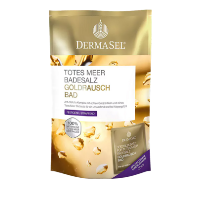 DermaSel® Totes Meer Badesalz Goldrausch, A-Nr.: 3869388 - 01