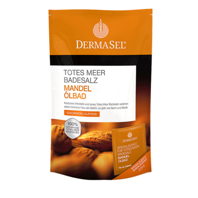 DermaSel® Totes Meer Badesalz Mandel Ölbad, A-Nr.: 3831925 - 01