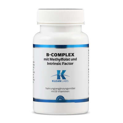 B-Complex mit Metafolin und Intrinsic Faktor Klean Labs Kapseln, A-Nr.: 5395664 - 01