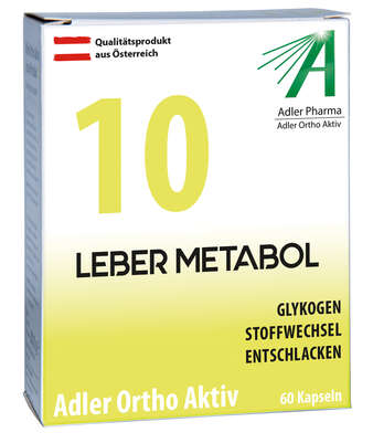 Sie sehen eine Packung Adler Ortho Aktiv Nr. 10 Kapslen, Produktbild: 01 Adler Ortho Aktiv Nr. 10 Kapslen, A-Nr.: 3421179 - 01