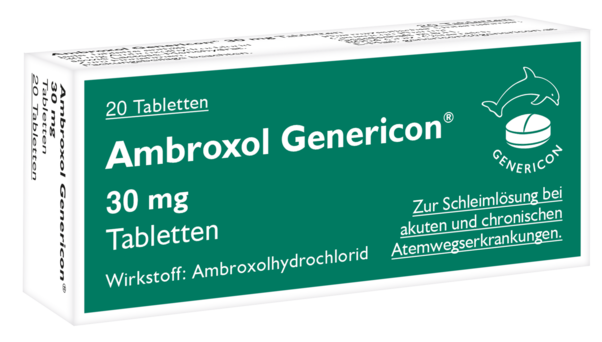 Ambroxol Genericon® Tabletten zur Schleimlösung, A-Nr.: 1257787 - 01