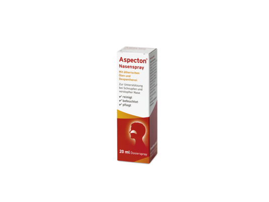 Sie sehen eine Packung ASPECTON NA-SPRAY HER, Produktbild: 02 ASPECTON NA-SPRAY HER, A-Nr.: 5452698 - 02