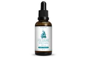 Folsäure 400 µg MONO Tropfen 50 ml, A-Nr.: 5438741 - 01