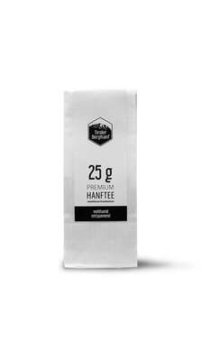 Sie sehen eine Packung PREMIUM Hanftee, 25 g, Produktbild: 01 PREMIUM Hanftee, 25 g, A-Nr.: 5838699 - 01