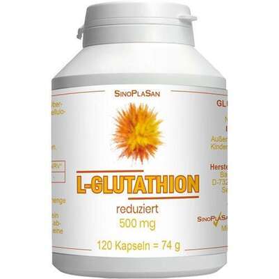 L-Glutathion reduziert 500 mg MONO 120 Kapseln, A-Nr.: 5583383 - 01