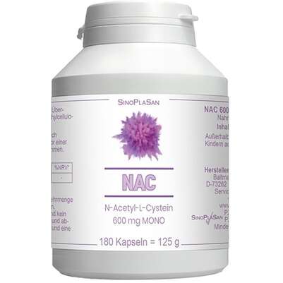 NAC 600 mg MONO 180 Kapseln, A-Nr.: 5726434 - 01