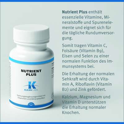 Nutrient Plus Klean Labs Kapseln, A-Nr.: 5598166 - 08