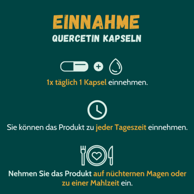 Quercetin 500 mg MONO 180 Kapseln, A-Nr.: 5316759 - 02