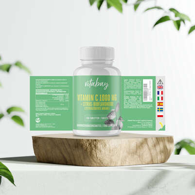 Vitabay Vitamin C 1000 mg + Bioflavonoide Tabletten, A-Nr.: 5877825 - 05