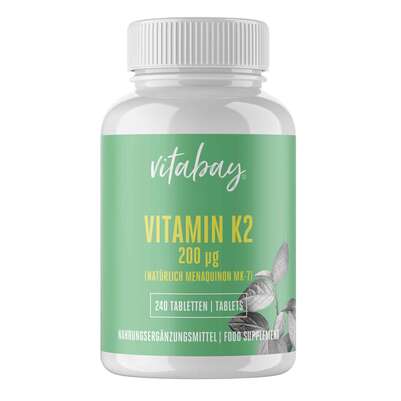 Vitabay Vitamin K2 200 μg Tabletten, A-Nr.: 5877765 - 01