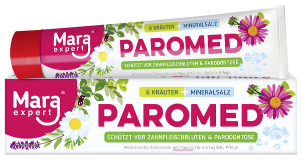 Sie sehen eine Packung PAROMED, Produktbild: 01 PAROMED, A-Nr.: 5815942 - 01