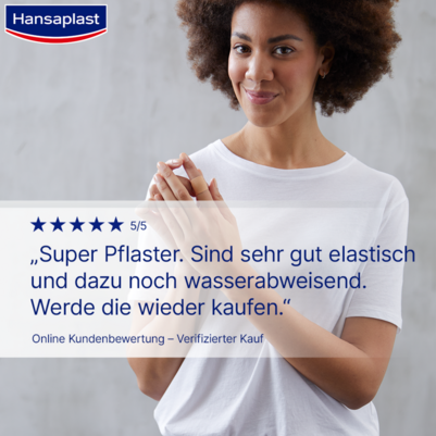 Sie sehen eine Packung Hansaplast Elastic Strips, Produktbild: 05 Hansaplast Elastic Strips, A-Nr.: 2404724 - 05